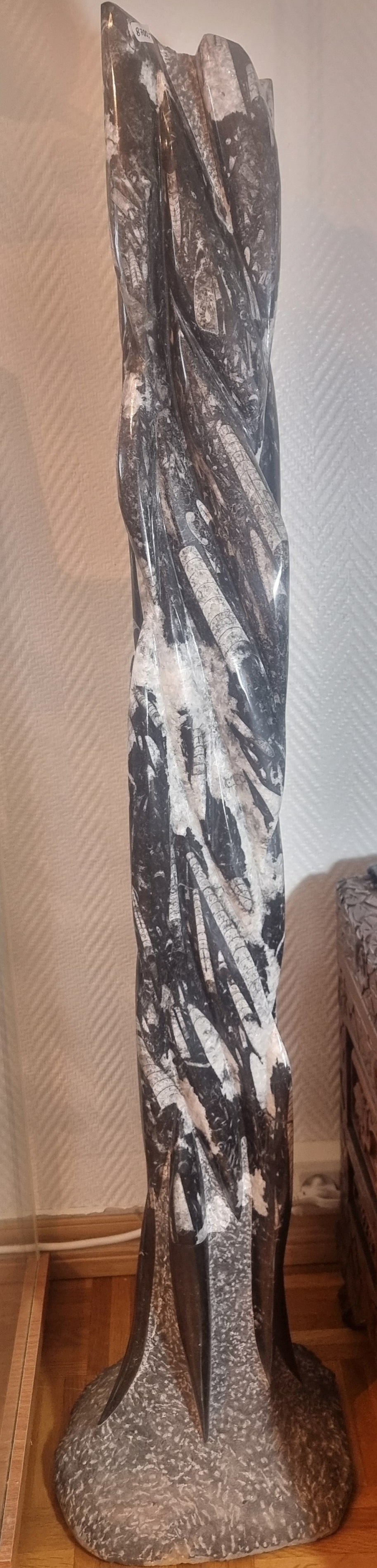 Orthoceras-søyle 116 cm – bilde 4 av 4