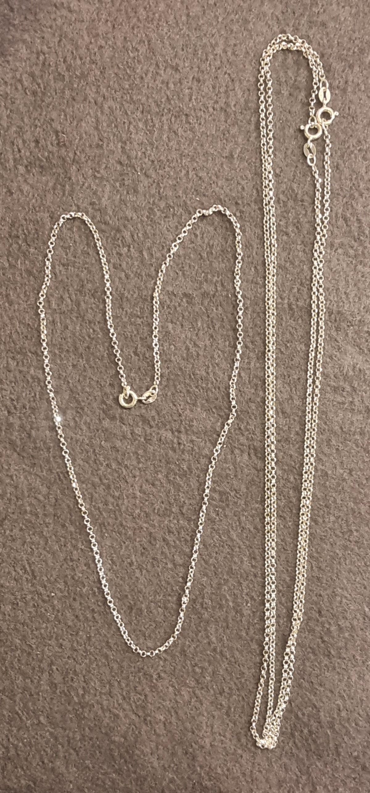 Ertekjede 925 sølv – 50 cm