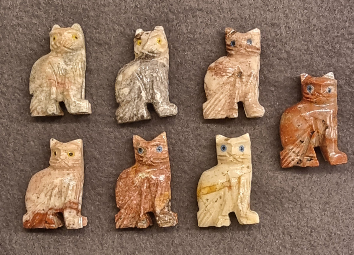 Katter i kleberstein