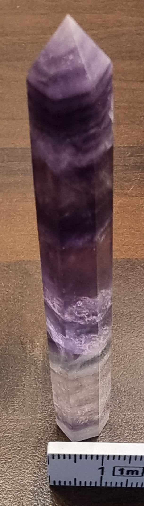 Lilla fluoritt tårn – ca. 8 cm