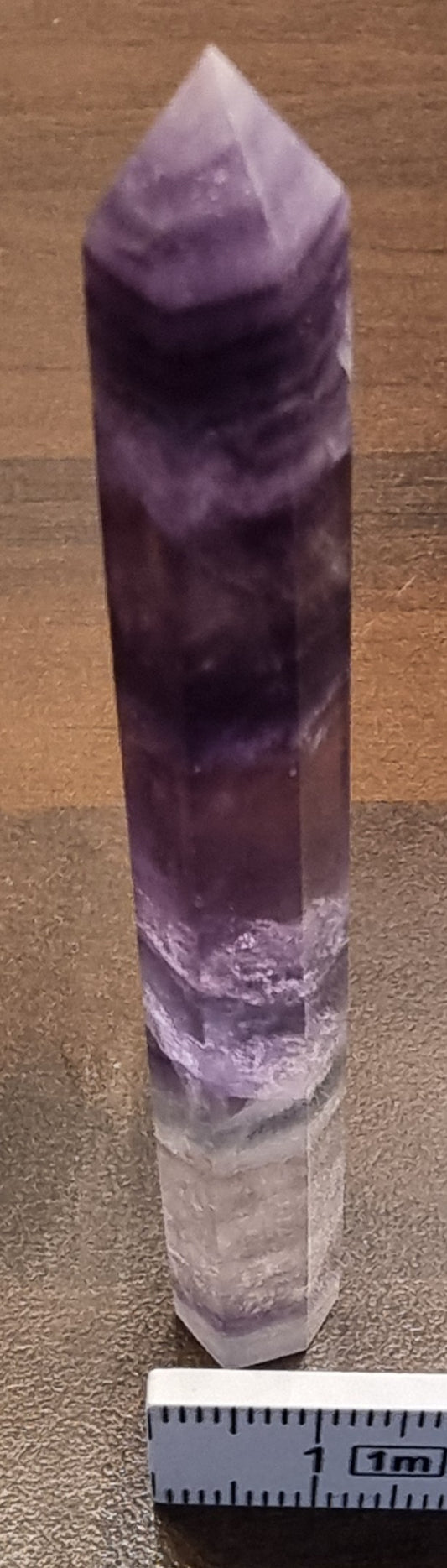 Lilla fluoritt tårn – ca. 8 cm