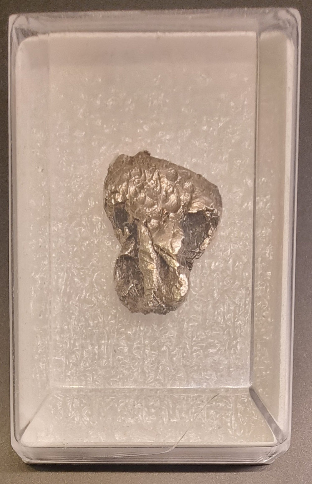 Gedigent sølv fra Kongsberg – naturlig sølvnugget – 11,9 g