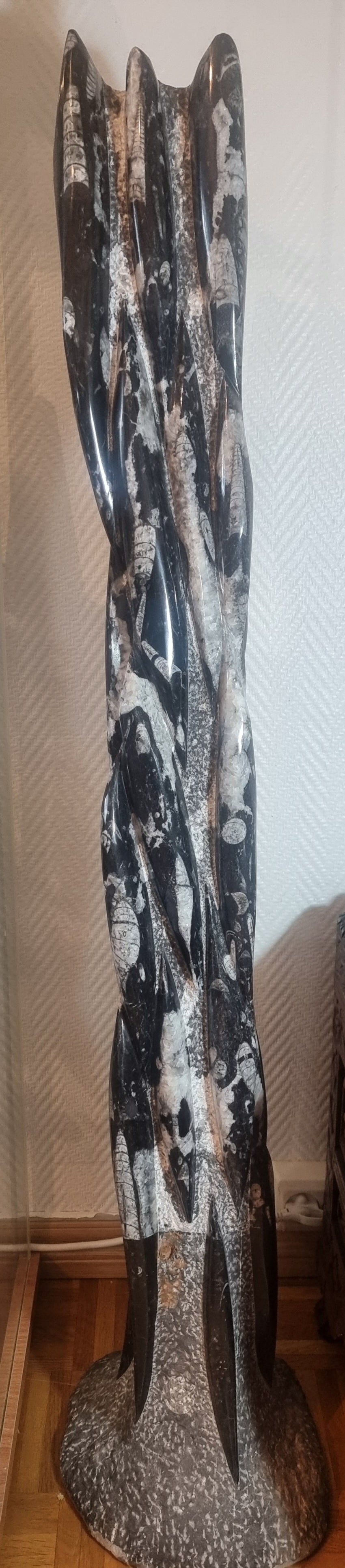 Orthoceras-søyle 116 cm – bilde 3 av 4