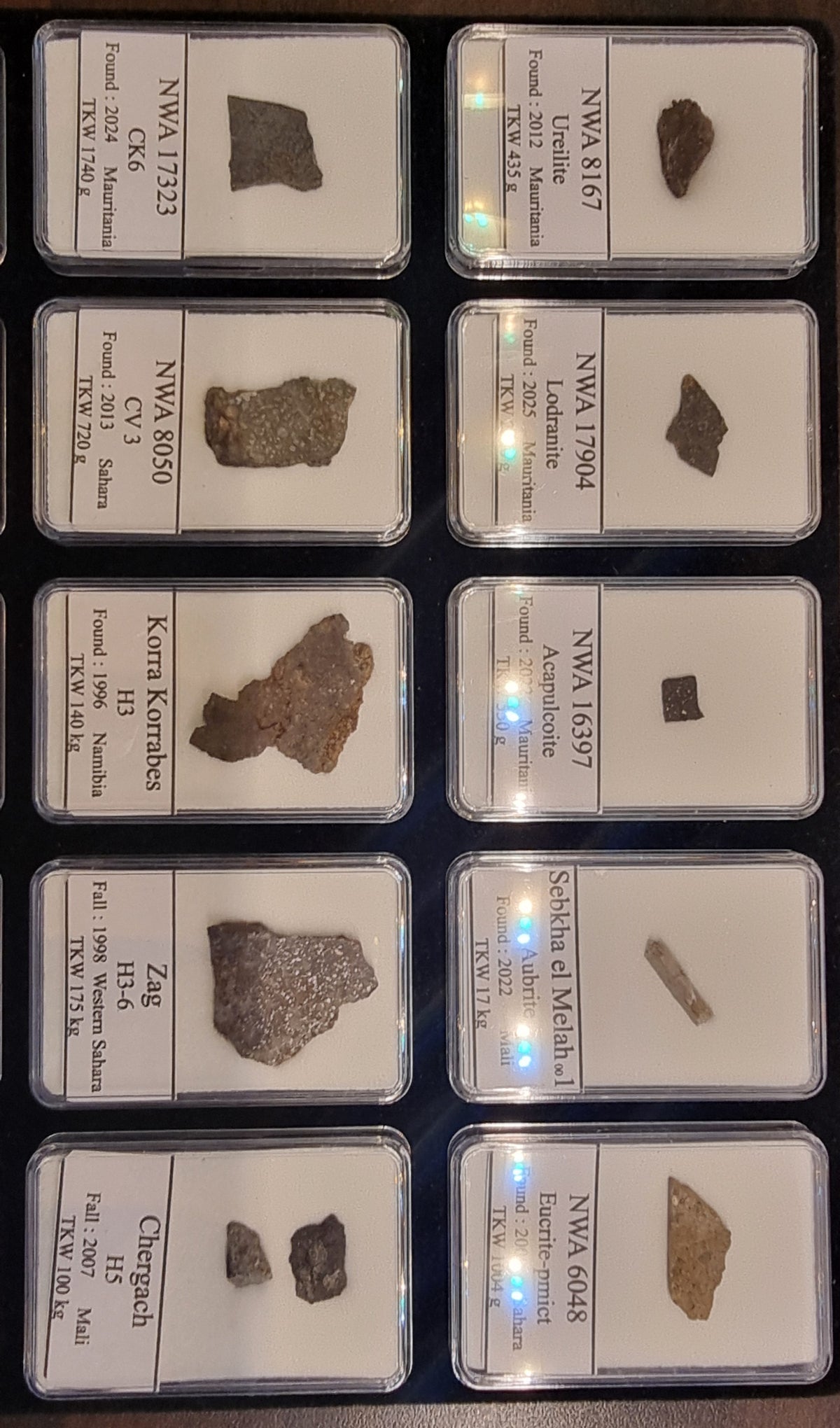 20 forskjellige meteoritter – bilde 2 av 3