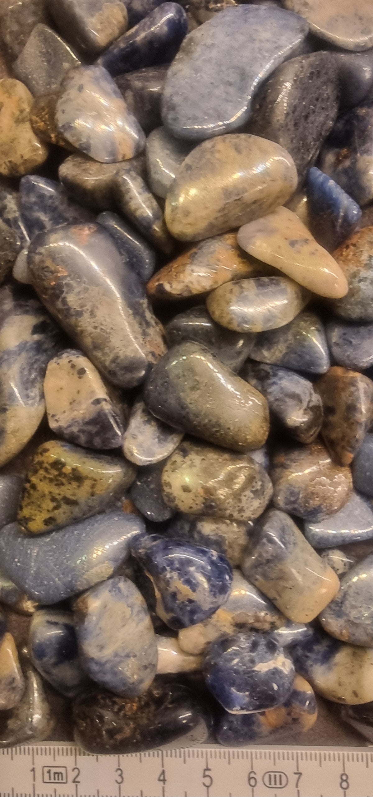 Sodalitt – tromlet stein