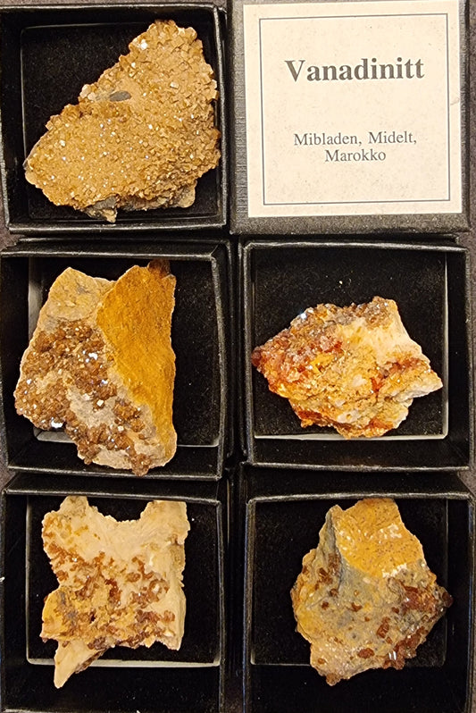 Vanadinitt – Mibladen, Marokko