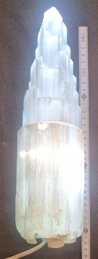Selenittlampe – ca. 32 cm