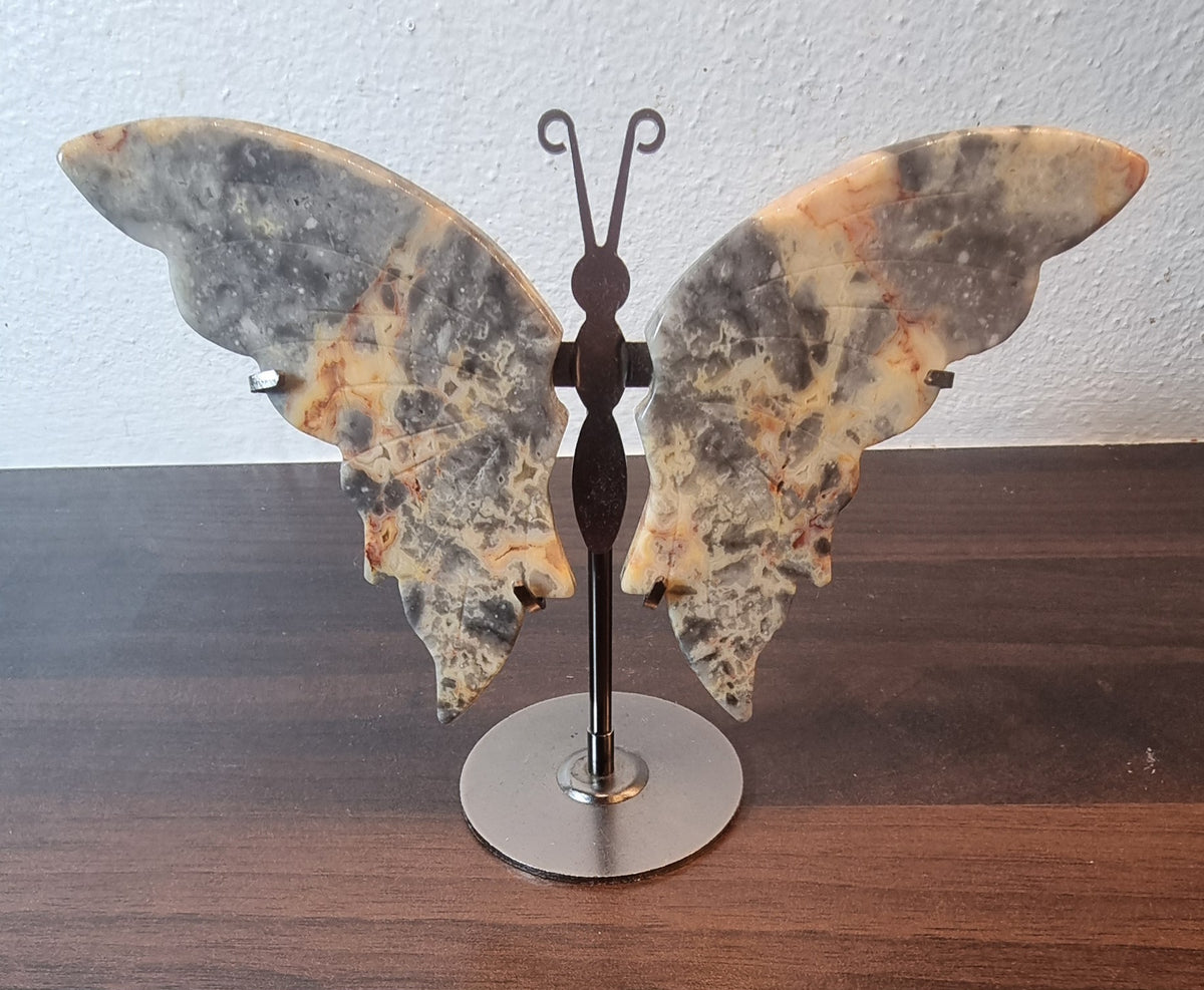 Sommerfugl – crazy lace agat