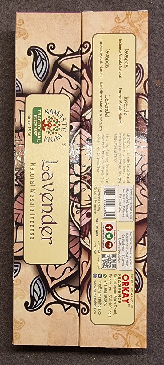 Lavendel – Natural Masala Incense