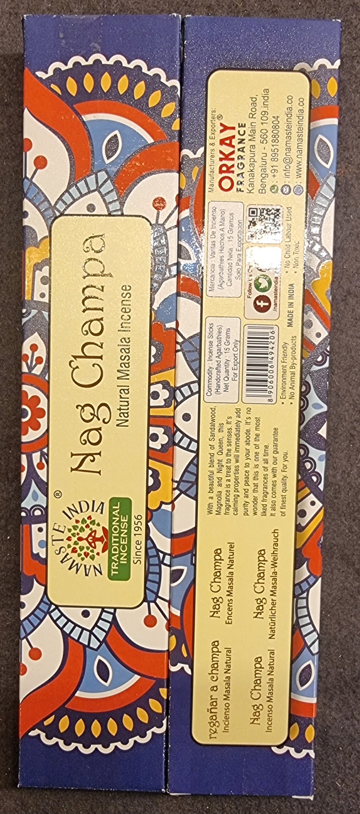 Nag Champa – Natural Masala Incense
