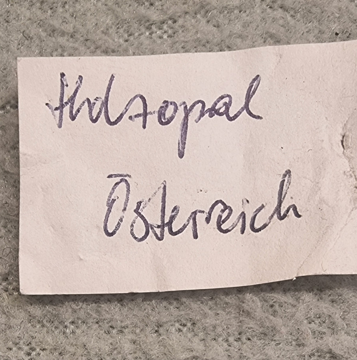 Hyalitt-opal – Østerrike