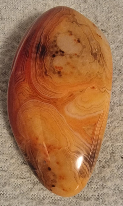 🧡 Crazy Lace Agate – Meksikansk blondeagat