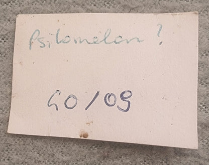 Psilomelan-type manganoksid – rå samlerstein