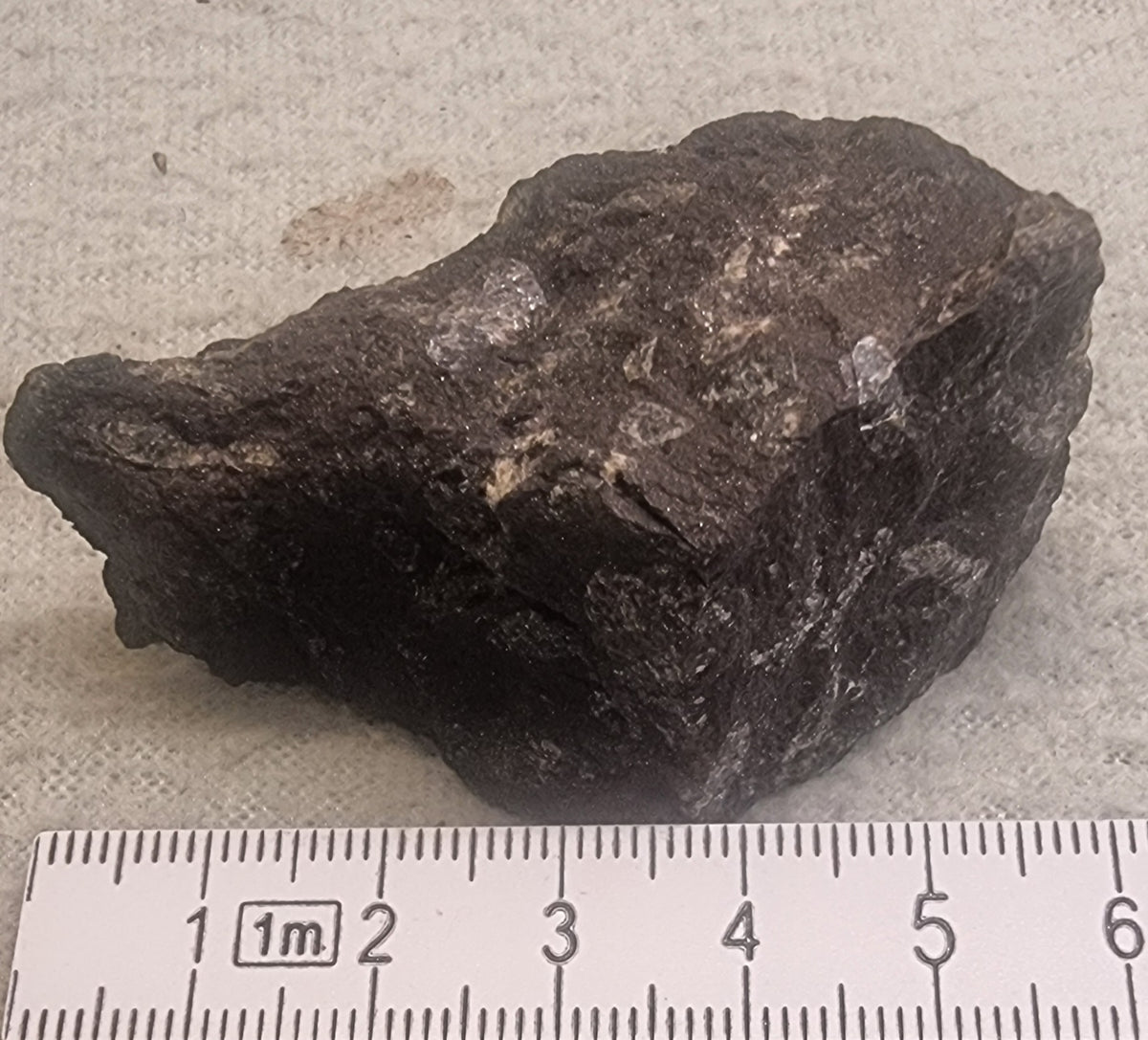 Psilomelan – manganoksid – rå mineralprøve