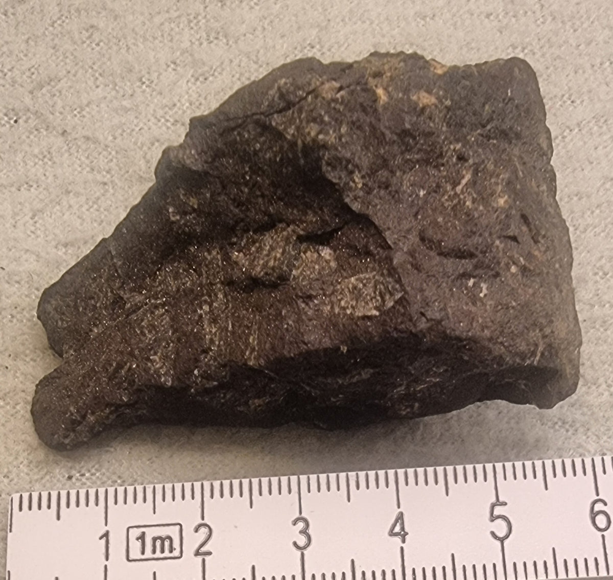 Psilomelan – manganoksid – rå mineralprøve