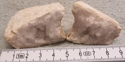 🪨&nbsp; Kvartsgeode, komplett par