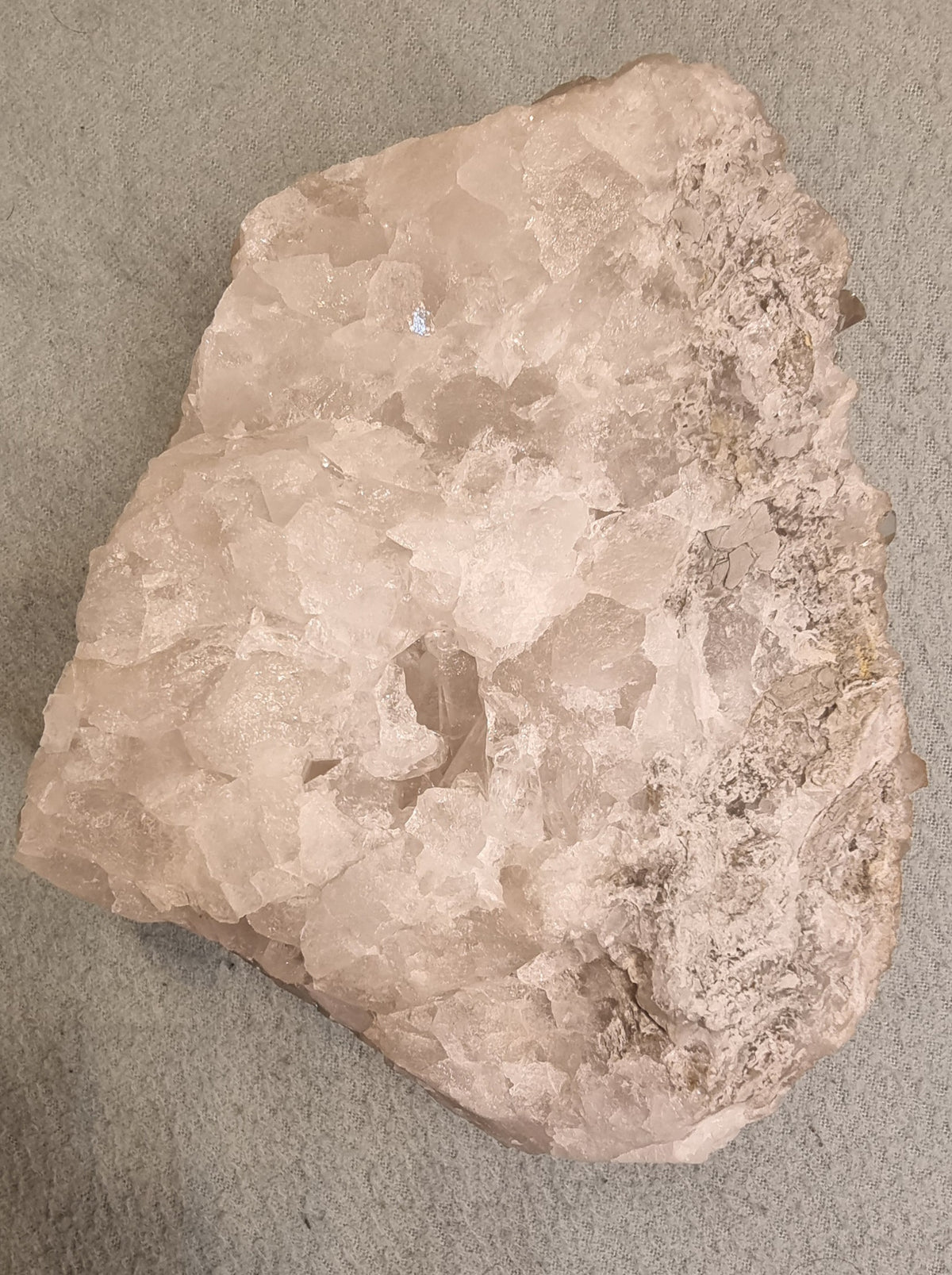 💎 Stort bergkrystall-cluster – naturlig kvartskrystall