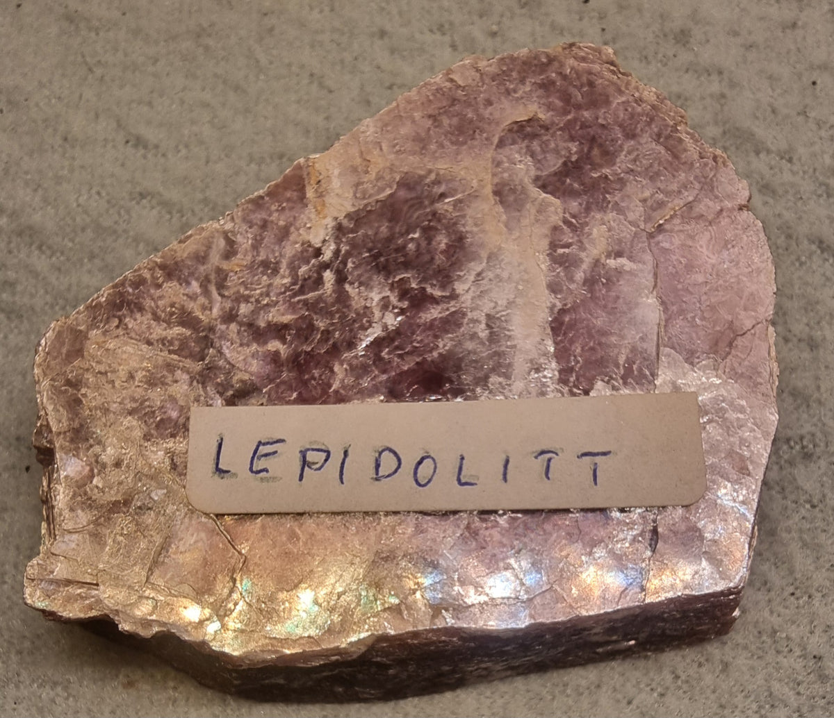 💜 LEPIDOLITT – RÅ LITIUMGLIMMER