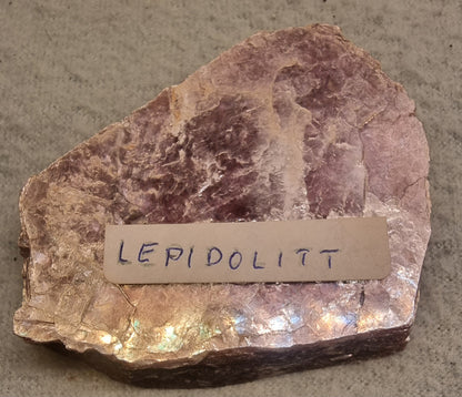 💜 LEPIDOLITT – RÅ LITIUMGLIMMER