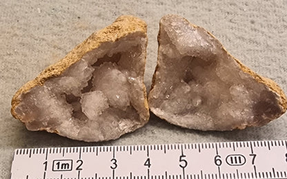 KVARTSGEODE – SAMMENHØRENDE PAR