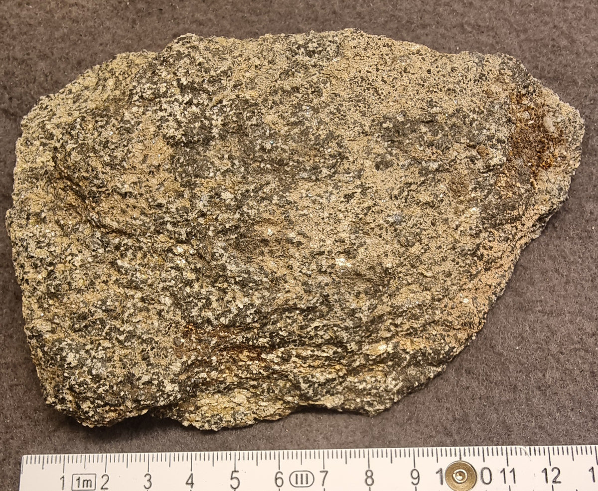 Kobbermalm / sulfidmalm – chalcopyritt og pyritt