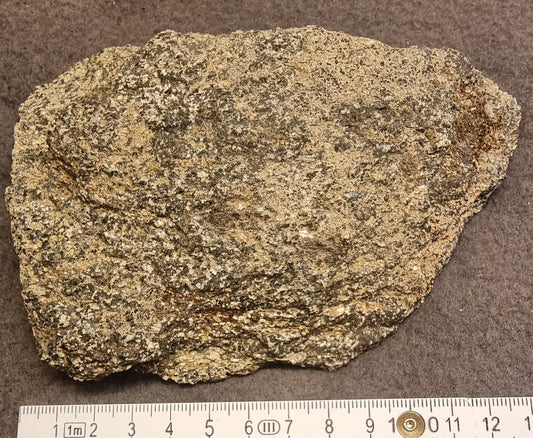 Kobbermalm / sulfidmalm – chalcopyritt og pyritt