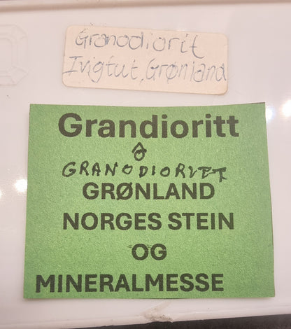 Granodioritt – Ivigtut, Grønland