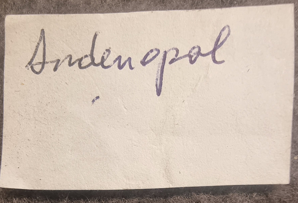 Andenopal (Andes opal) – gammelt samlerstykke