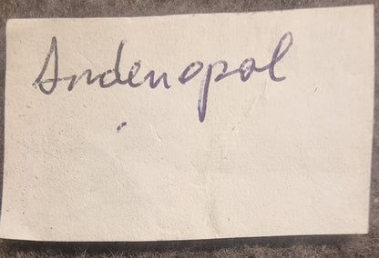 Andenopal (Andes opal) – gammelt samlerstykke
