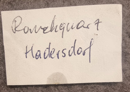 Røykkvarts – Hadersdorf – eldre lokalitetssamling fra 1986