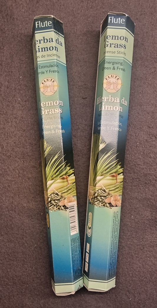 Flute Lemongrass – røkelsespinner