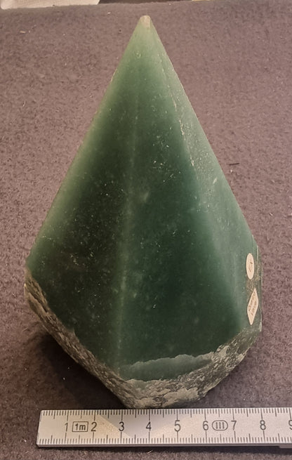 Grønn aventurin – polert spiss / tårn – ca. 13 cm