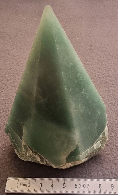 Grønn aventurin – polert spiss / tårn – ca. 13 cm