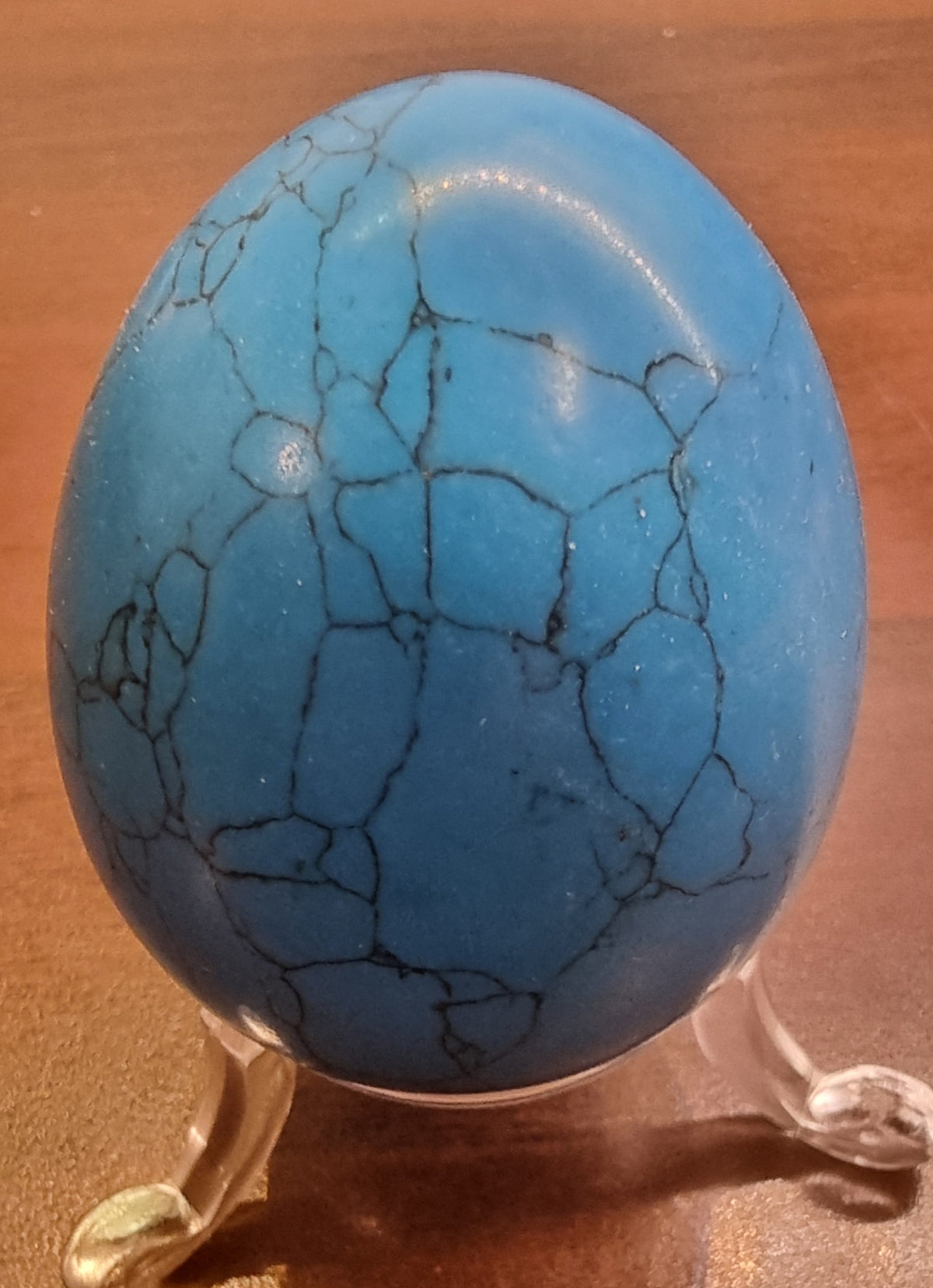 Farget howlitt egg – ca. 50 mm
