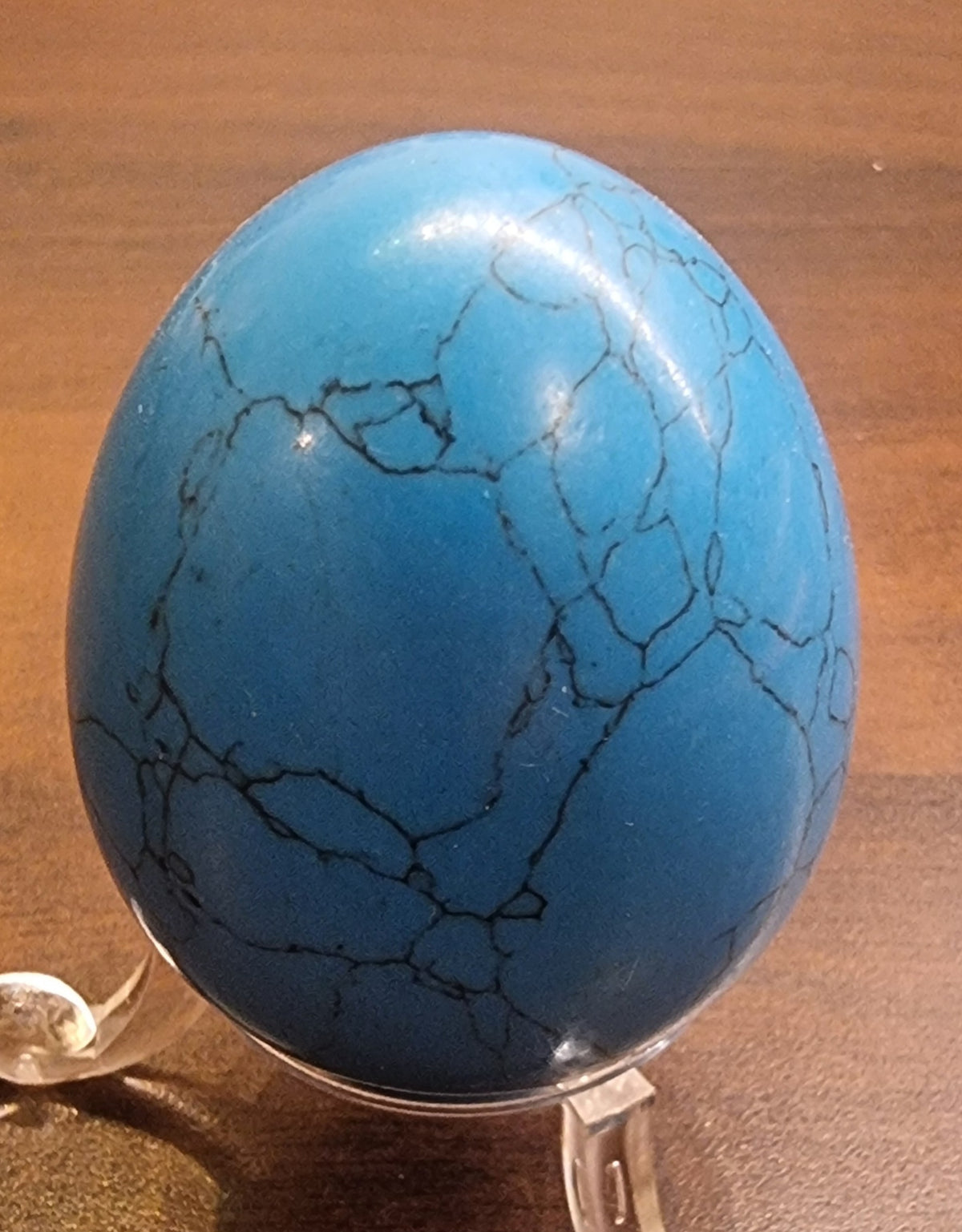 Farget howlitt egg – ca. 50 mm