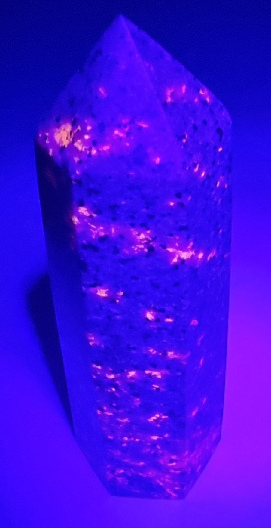 Yooperlite tårn – AAA kvalitet – ca. 9 cm
