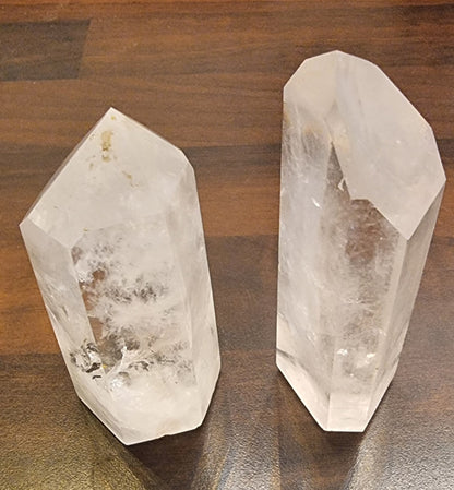 Bergkrystall tårn – klar kvarts – ca. 9–10 cm