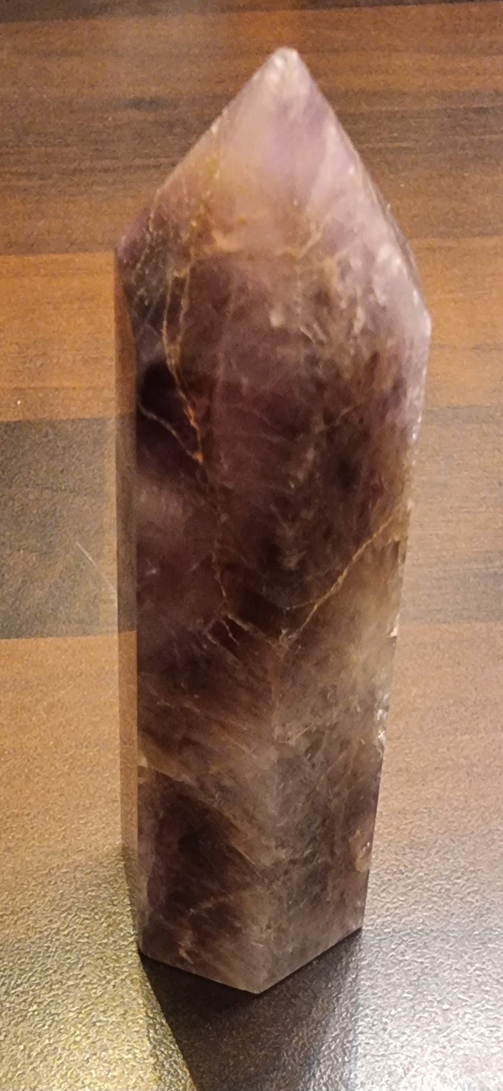 Ametyst tårn – ca. 8 cm