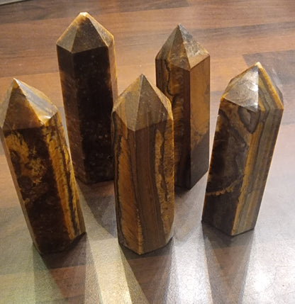 Tigerøye tårn – ca. 9–10 cm