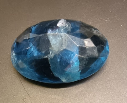 Naturlig blågrønn fluoritt – 40,71 ct – IGI