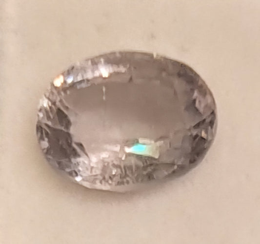Naturlig lys lilla spinell – 2,05 ct – Myanmar oppgitt i ALGT-rapport