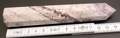 Ametysttårn – ca. 13 cm – naturlig kvarts