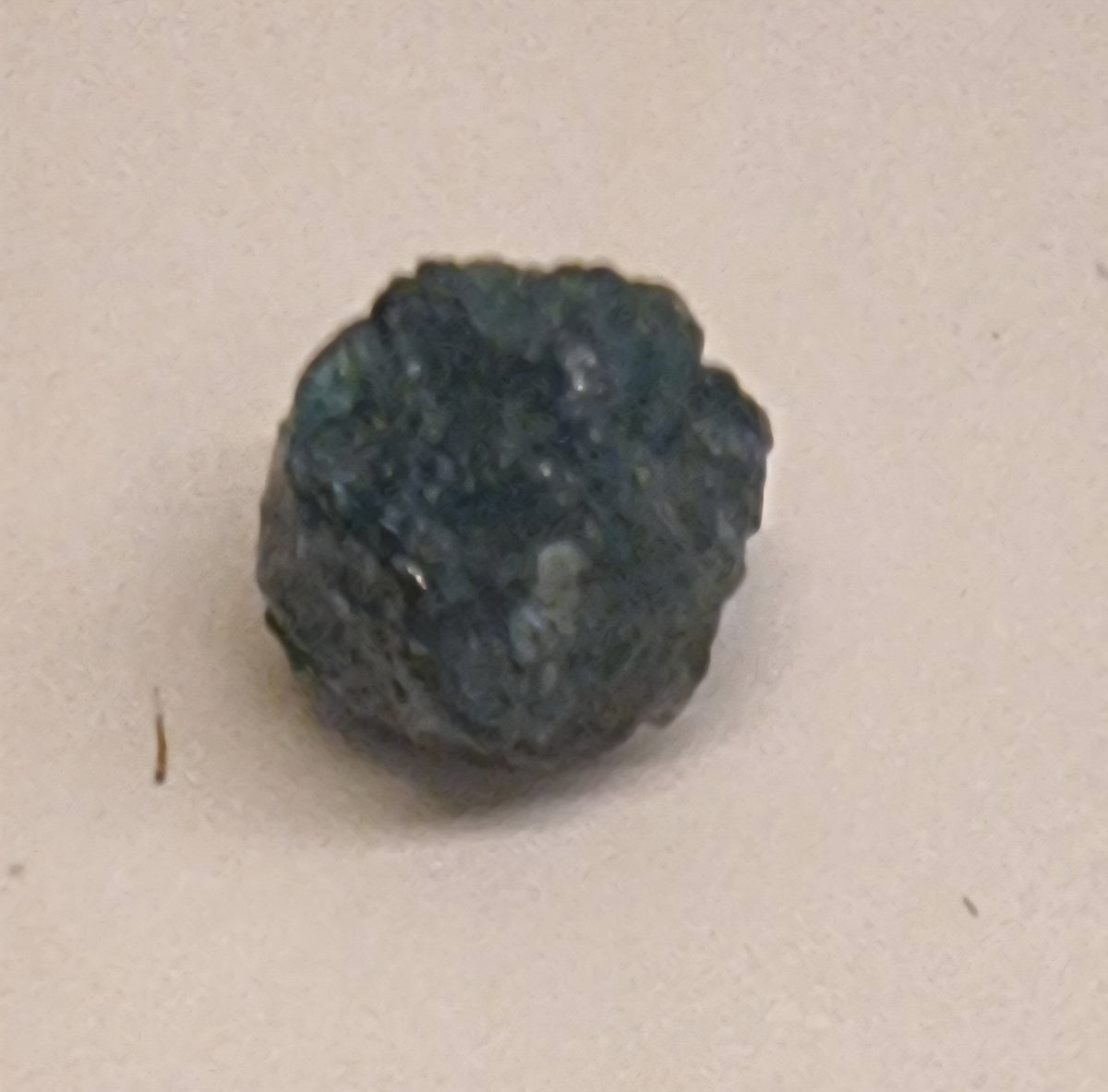 RÅ BLÅ DIAMANTKRYSTALL – FARGEBEHANDLET – 1,18 CT