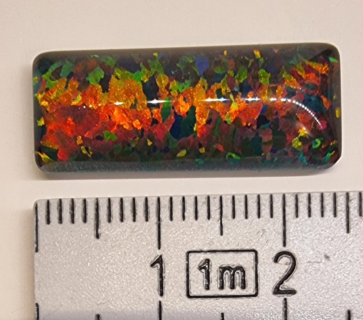 Australsk opaltriplet fra Coober Pedy – 10,50 ct