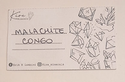 MALAKITT MED KRY­SOKOLL – KONGO