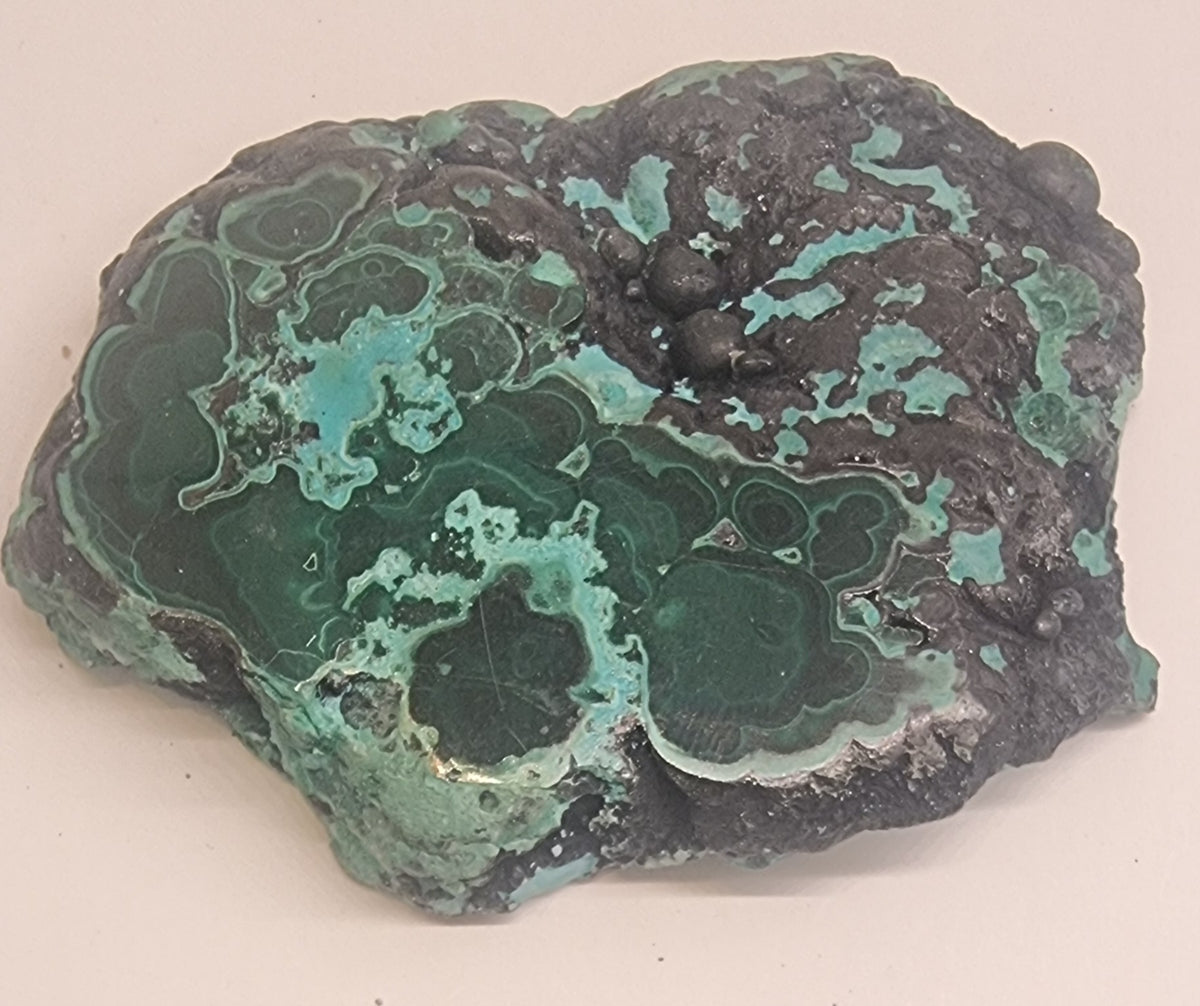 MALAKITT MED KRYSOKOLL – KONGO