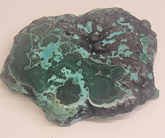 MALAKITT MED KRYSOKOLL – KONGO